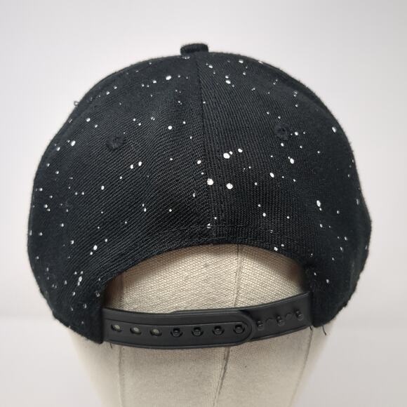 Star Wars Snapback 5 Panel Cap Black One Size Adjustable Embroidered Lined Print - Picture 6 of 10